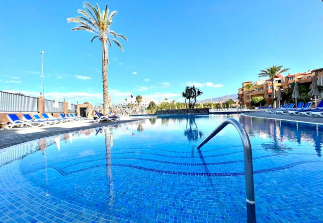 Ferienwohnung in San Miguel de Abona - Junior Suite Pool/Sea view, Wifi, heated pool
